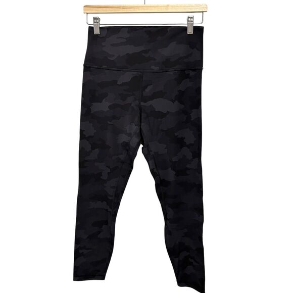 Lululemon Align High-Rise Pant 25" size 10 Heritage 365 Camo Deep Coal Multi - Picture 4 of 8